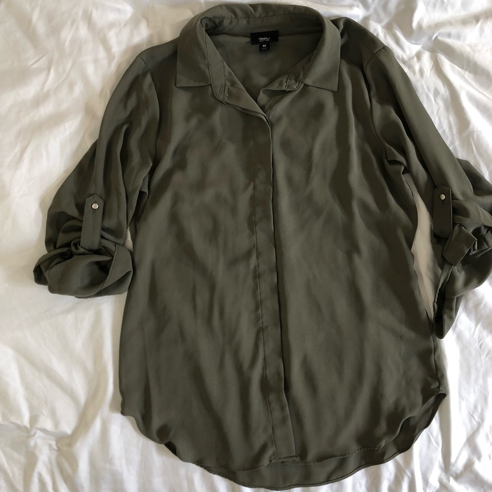 Mossimo Convertible Sleeve Top